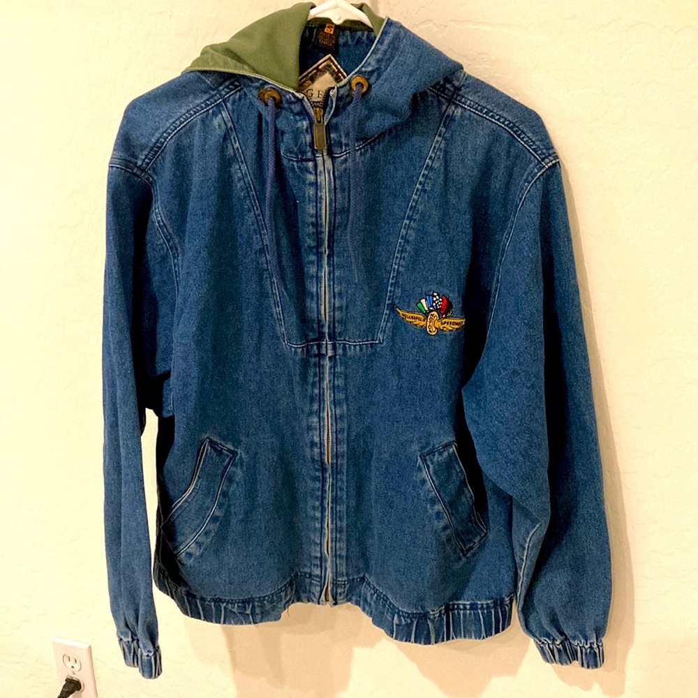 Vintage Indianapolis Motor Speedway Jean Jacket